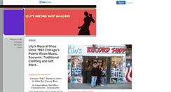 Desktop Screenshot of lilysrecordshop.com